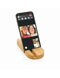 Bambusowy Stojak na Telefon Tablet Nadrukiem logo szt