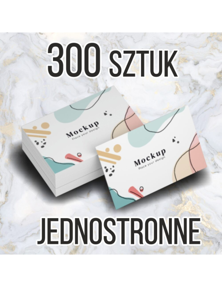 Wizytówki Druk Express Projekt 300 Szt. 48h Szybki Druk