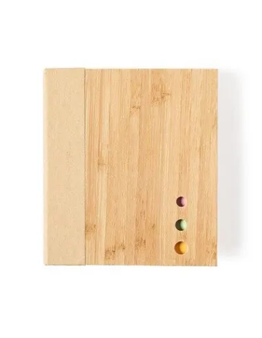 Zestaw 100 szt Bambusowy Notatek Karteczki Samoprzylepne