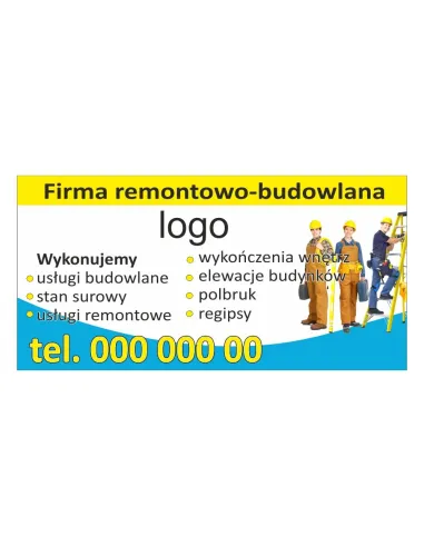Baner Reklamowy Gotowe Wzory Banerów Firma Remontowo