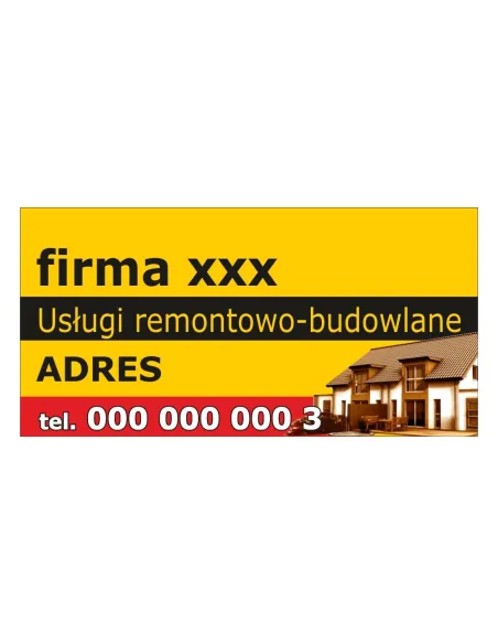 Baner Reklamowy Gotowe Wzory Banerów – Usługi Drukowany