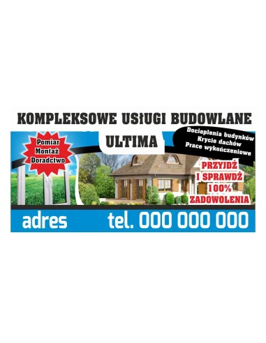 Baner Reklamowy Gotowe Wzory Banerów – Kompleksowe Usługi