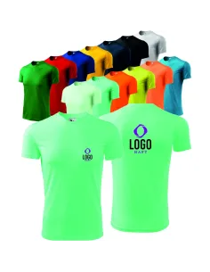 Koszulki Koszulka T – Shirt z Nadrukiem Haftem logo