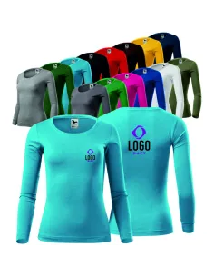 Koszulka 30 sztuk Damska Firmowa Własnym Haftem Nadrukiem