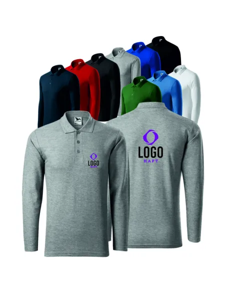 Polówka Męska z Własnym Personalizowany z Nadrukiem