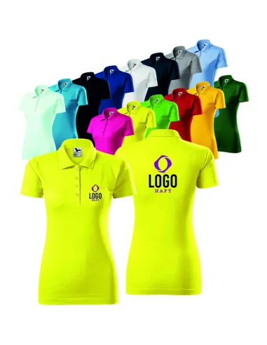 Polo Damskie z Własnym Personalizowany z Nadrukiem