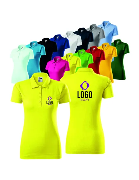 Polo Damskie z Własnym Personalizowany z Nadrukiem