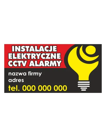 Baner – Instalacje Elektryczne Cctv Alarmy Gotowy Projekt