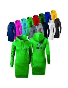 Bluza/sukienka Damska z Własnym 5 sztuk Haftem Nadrukiem