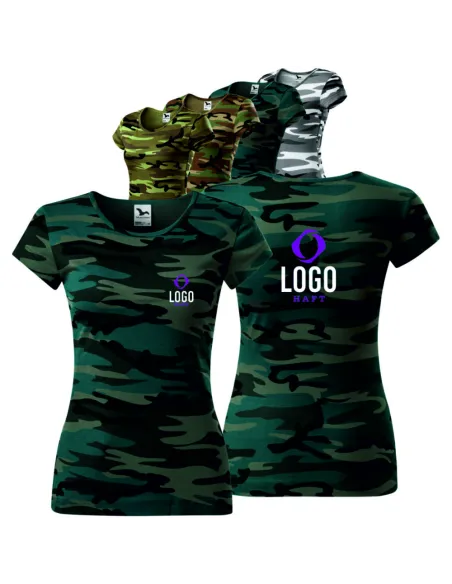 Koszulka Damska T – Shirt z Własnym Haftem Personalizowany