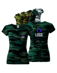 Koszulka Damska T – Shirt z Własnym Haftem z Projektem