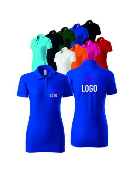 Polo Damskie z Własnym Haftem Nadrukiem Personalizowany