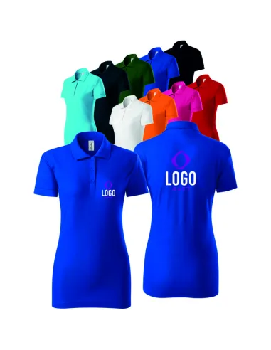 Polo Damskie z Własnym Haftem Nadrukiem logo na Zamówienie