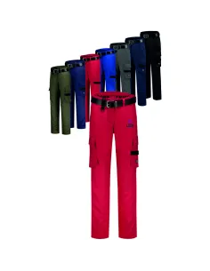 Damskie Spodnie Robocze z Własnym Haftem Nadrukiem logo