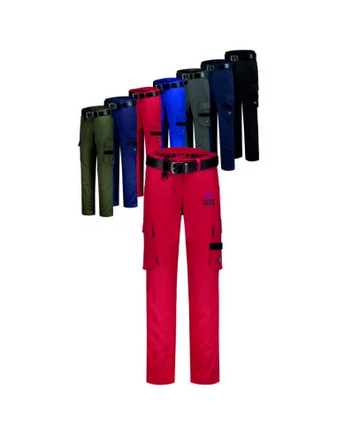 Damskie Spodnie Robocze Własnym Haftem Nadrukiem logo