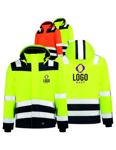 Kurtka Ostrzegawcza z Własnym 30 sztuk Haftem Nadrukiem