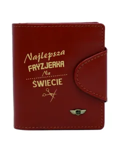 Portfel Damski dla Fryzjerki Personalizowany z Grawerem