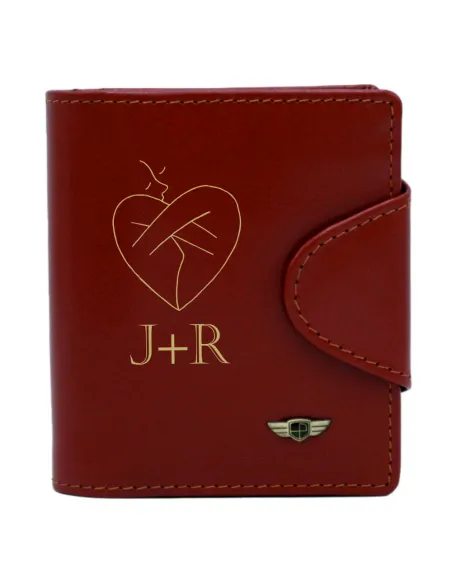 Prezent dla Niej Żony – Dziewczyny Portfel Inicjały