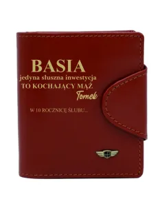 Portfel Prezent dla Żony – Dedykacja Rocznica Ślubu