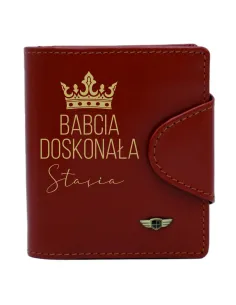 Portfel Skórzany Prezent dla Babci – Prezent dla Babci