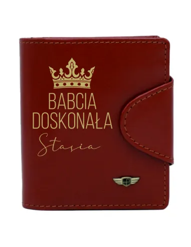 Portfel Skórzany Prezent dla Babci – Prezent dla Babci