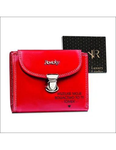 Portfel Prezent dla Żony Kobiety Dzień Kobiet z Grawerem