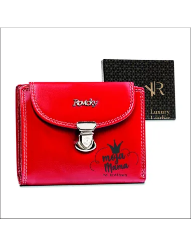 Damski Portfel na Dzień Mamy Twój Napis Pudełku z Grawerem