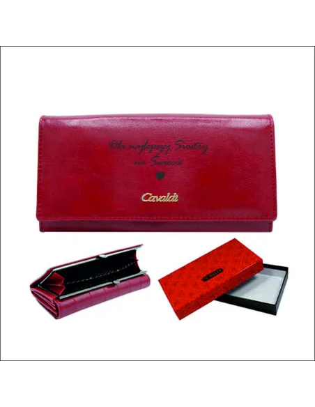 Portfel Grawer dla Siostry Personalizowany z Grawerem