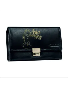 Eleganckie Portfele Grawer Wzory Dzień Kobiet z Grawerem