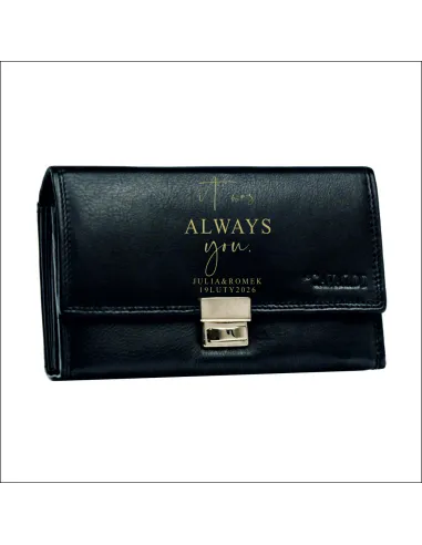 Portfel na Prezent Twoja Personalizowany z Grawerem