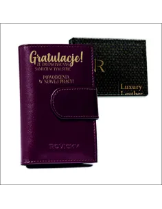 Portfel dla Niej Prezent Personalizowany z Grawerem
