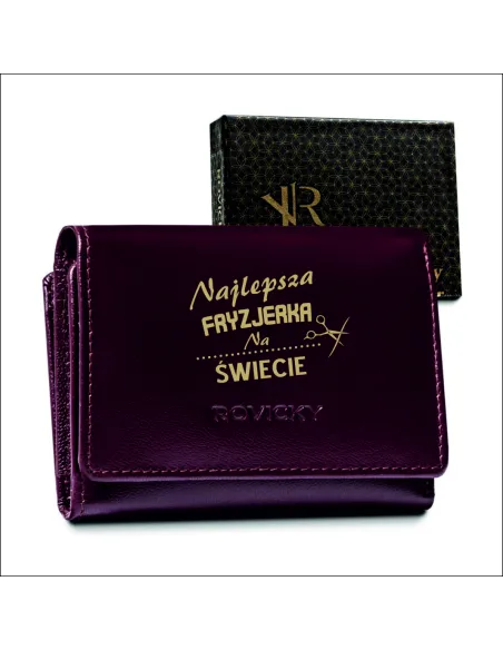 Portfel na Prezent Duży Wybór Wzorów Twój Napis z Grawerem