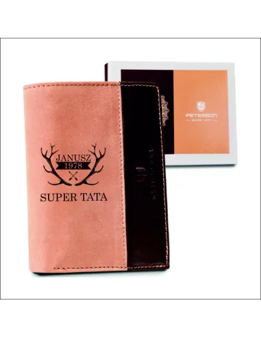 Portfel Męski Grawer Super Tata Dzień Ojca Jakość – Dzień