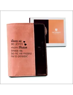 Portfel Męski Peterson +własny Personalizowany z Grawerem