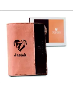 Eleganckie Portfele Personalizowane + Personalizowany