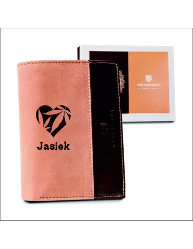 Eleganckie Portfele Personalizowane + Personalizowany