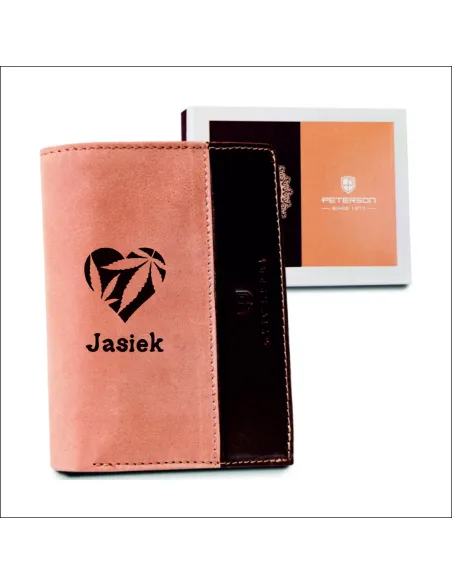 Eleganckie Portfele Personalizowane + Personalizowany
