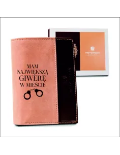 Portfel Skóra 100% Faceta dla Faceta Prezent Duży Wybór