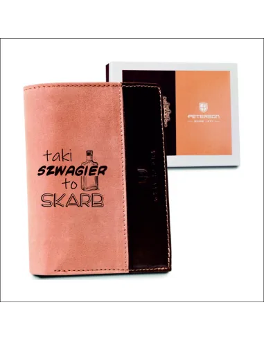 Portfel z Grawerem Peterson Personalizowany na Prezent