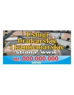 Baner Reklamowy Gotowe Wzory Banerów – Usługi Brukarskie