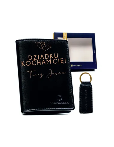 Portfel+brelok Emerytura Nowa Praca – Podziękowanie