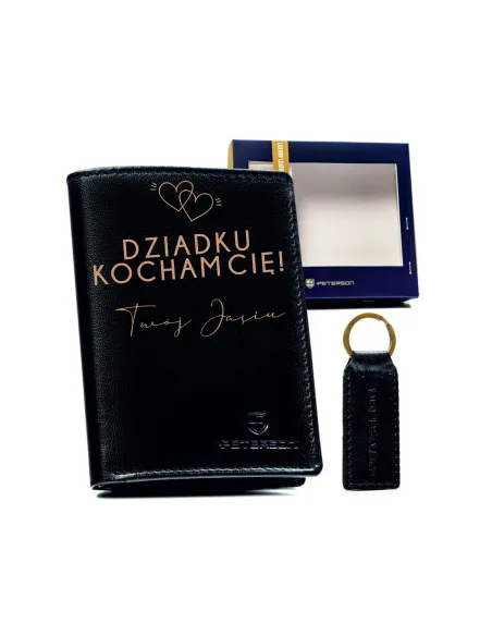 Portfel+brelok Emerytura Nowa Praca – Podziękowanie