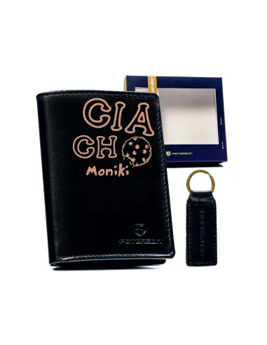 Zestaw Portfel Skóra Zestaw dla Chłopaka Prezent Niego