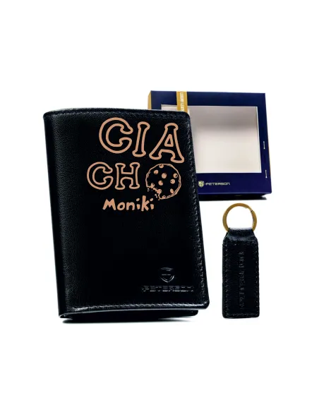 Zestaw Portfel Skóra Zestaw dla Chłopaka Prezent Niego