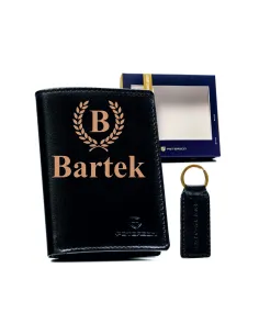 Box Upominkowy Portfel Twój Grawer Personalizowany Tani