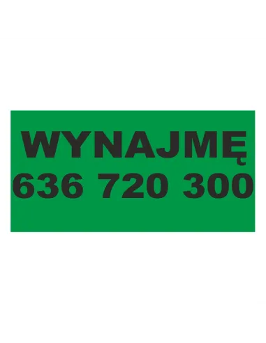 Baner Reklamowy Gotowe Wzory Banerów Wynajmę Personalizowany