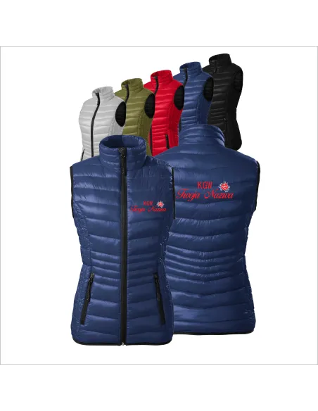 Kamizelka Damska z Haftem Koło Gospodyń Wiejskich logo KGW