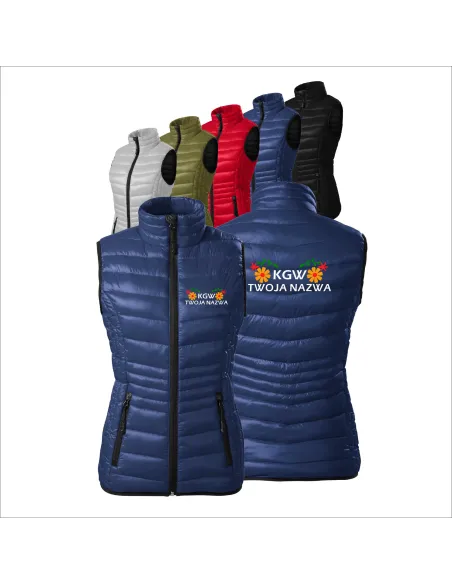 Kamizelka Damska Pikowana Haftem Koło Gospodyń Wiejskich