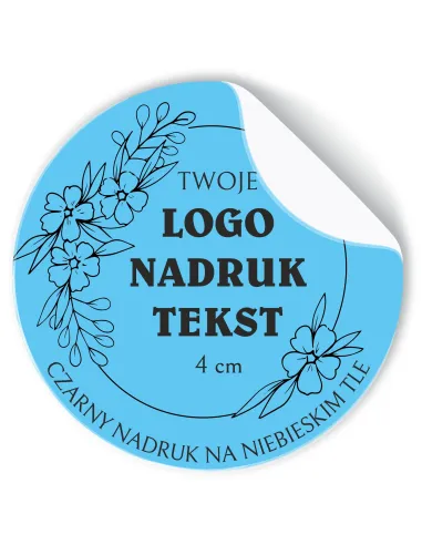 Naklejki z logo Etykiety Reklamowe Twój Personalizowany