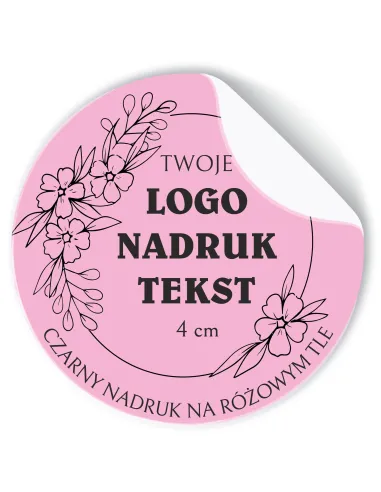Naklejki z logo Etykiety Reklamowe Twój Nadruk z Grafiką
